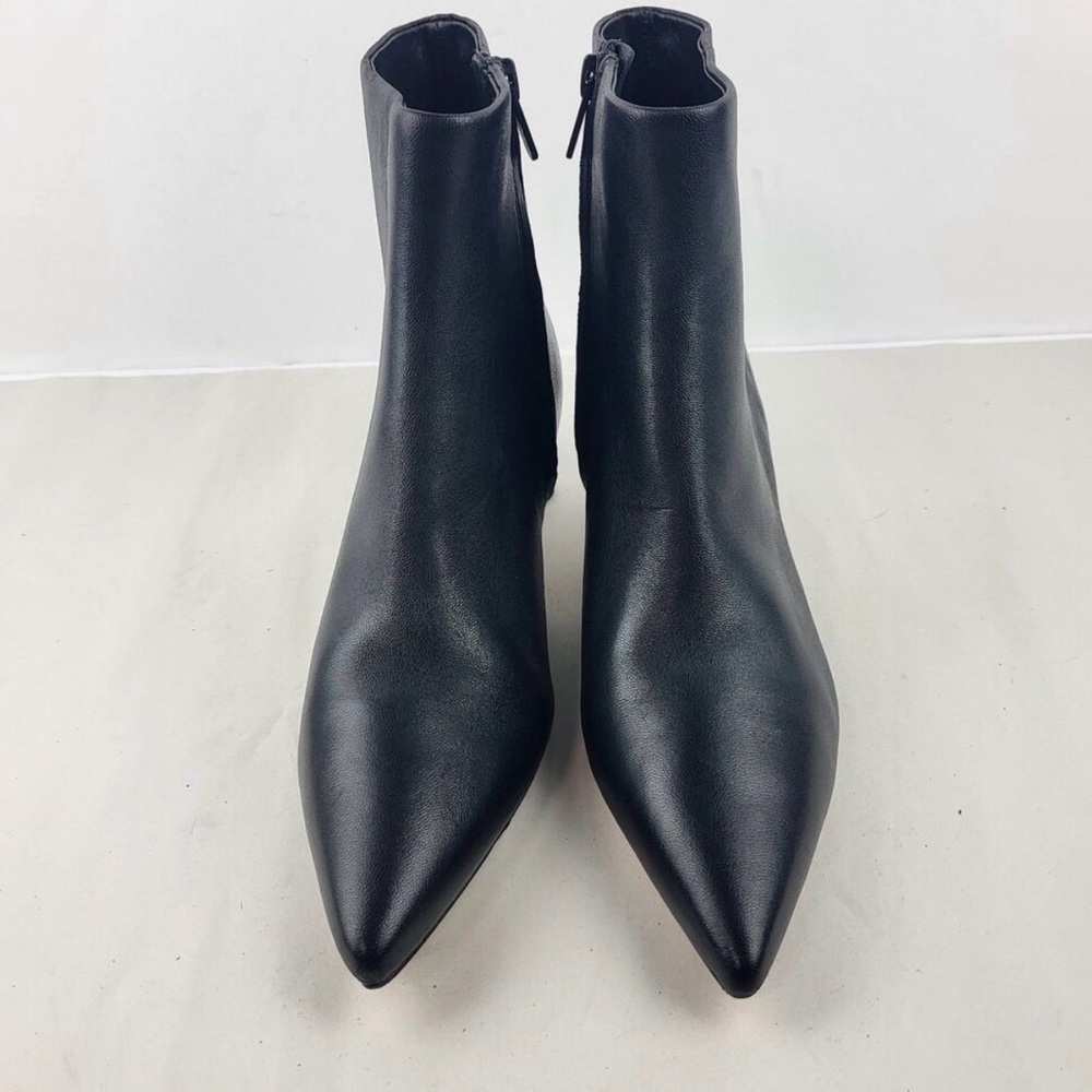NWOT Vince Hilda black leather ankle boot size 6